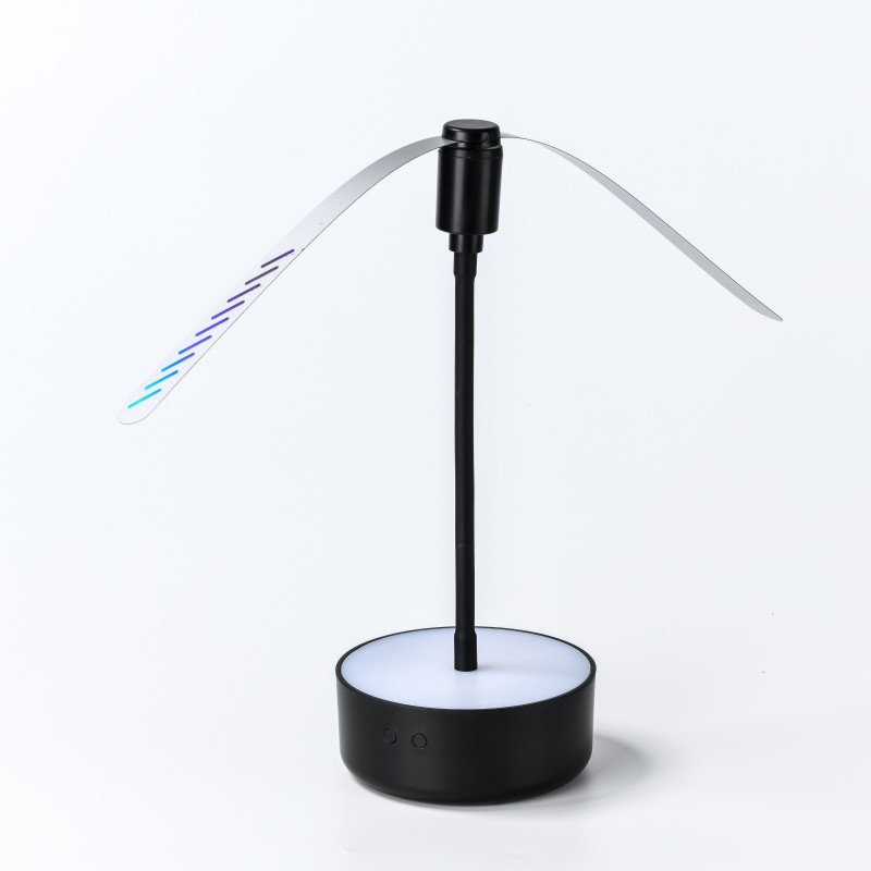 SWD-F18 USB Fly repeller fan with led light