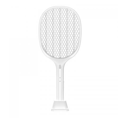 JHD-D028 2IN1 USB Rechargeable mosquito swatter